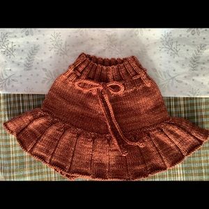 🍭SOLD🍭Misha & Puff Chestnut skating pond skirt